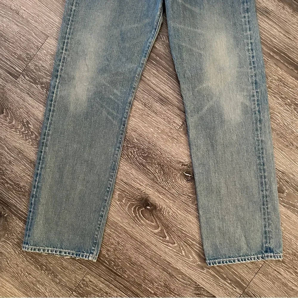CQY straight let jeans